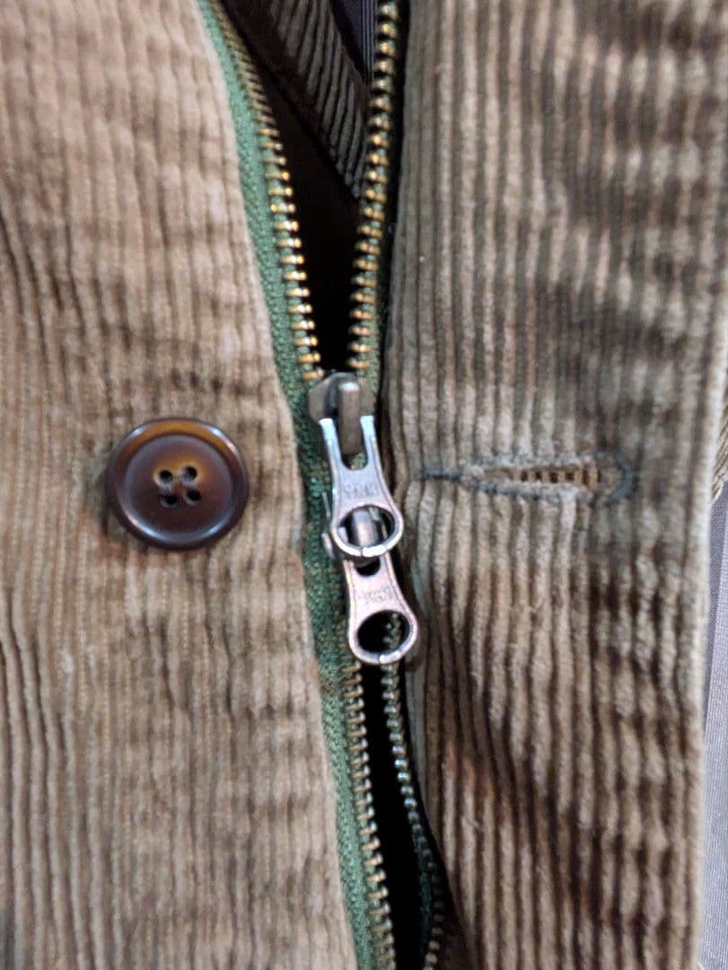 GO HEMP ゴーヘンプ コーデュロイオーバーオール ブラウン サイズ32