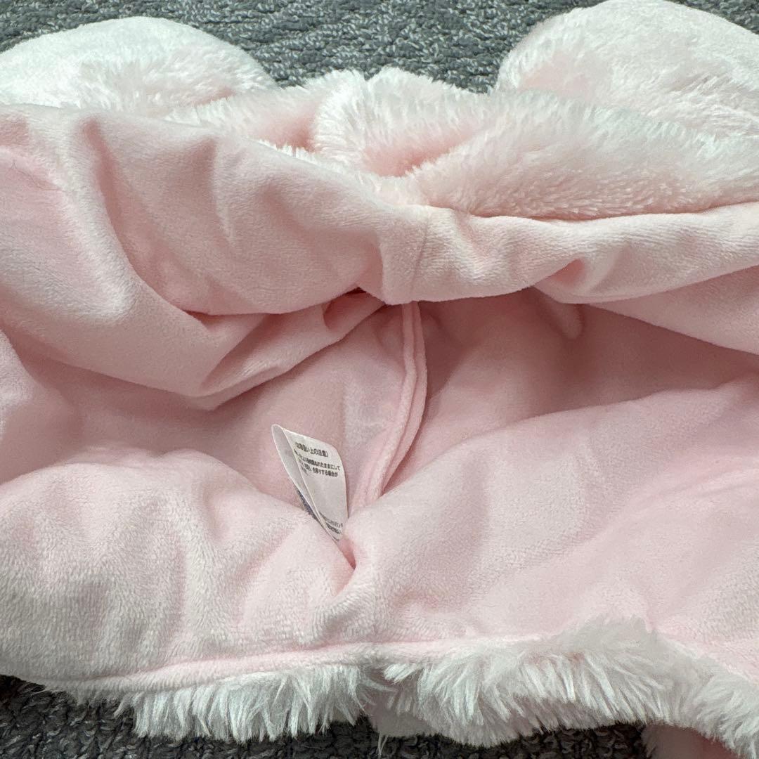 ディズニー マフラーキャップ ファンキャップ ミッキー ピンク2