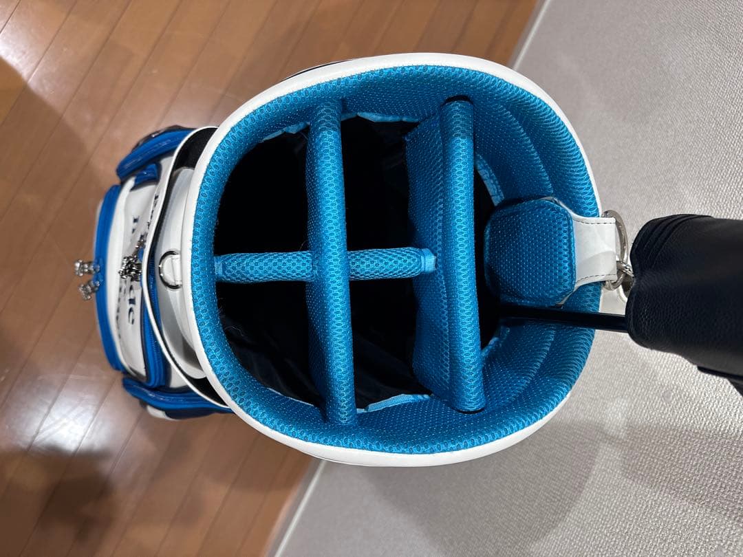 Psycho Bunny キャディバッグ 星条旗スカルデザイン 9.5型 美品