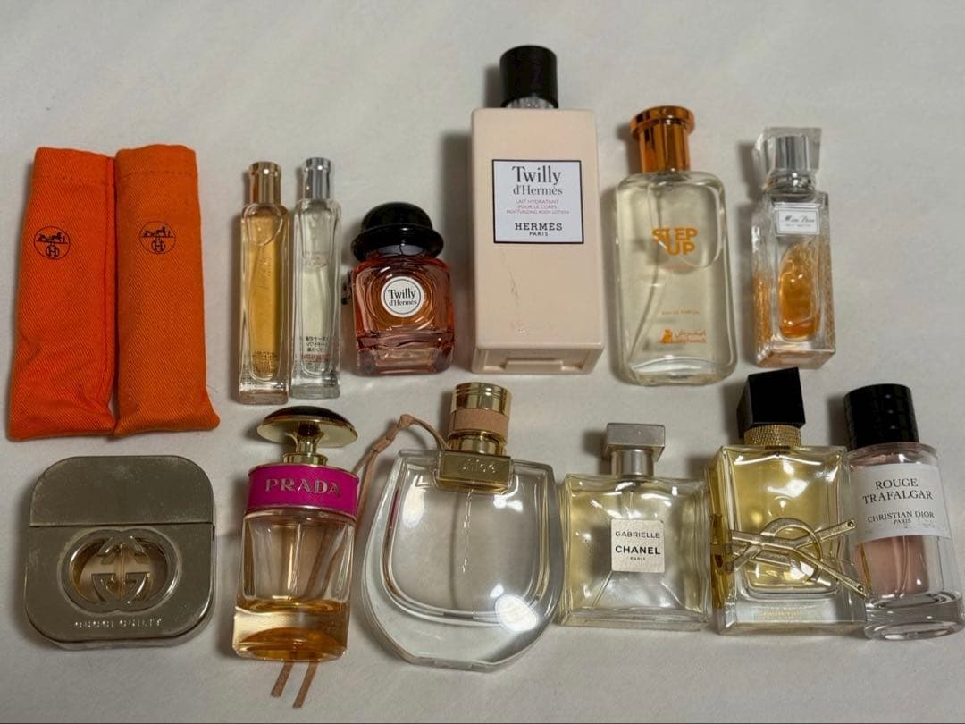 香水セット（Chloé, Chanel, Hermès他）