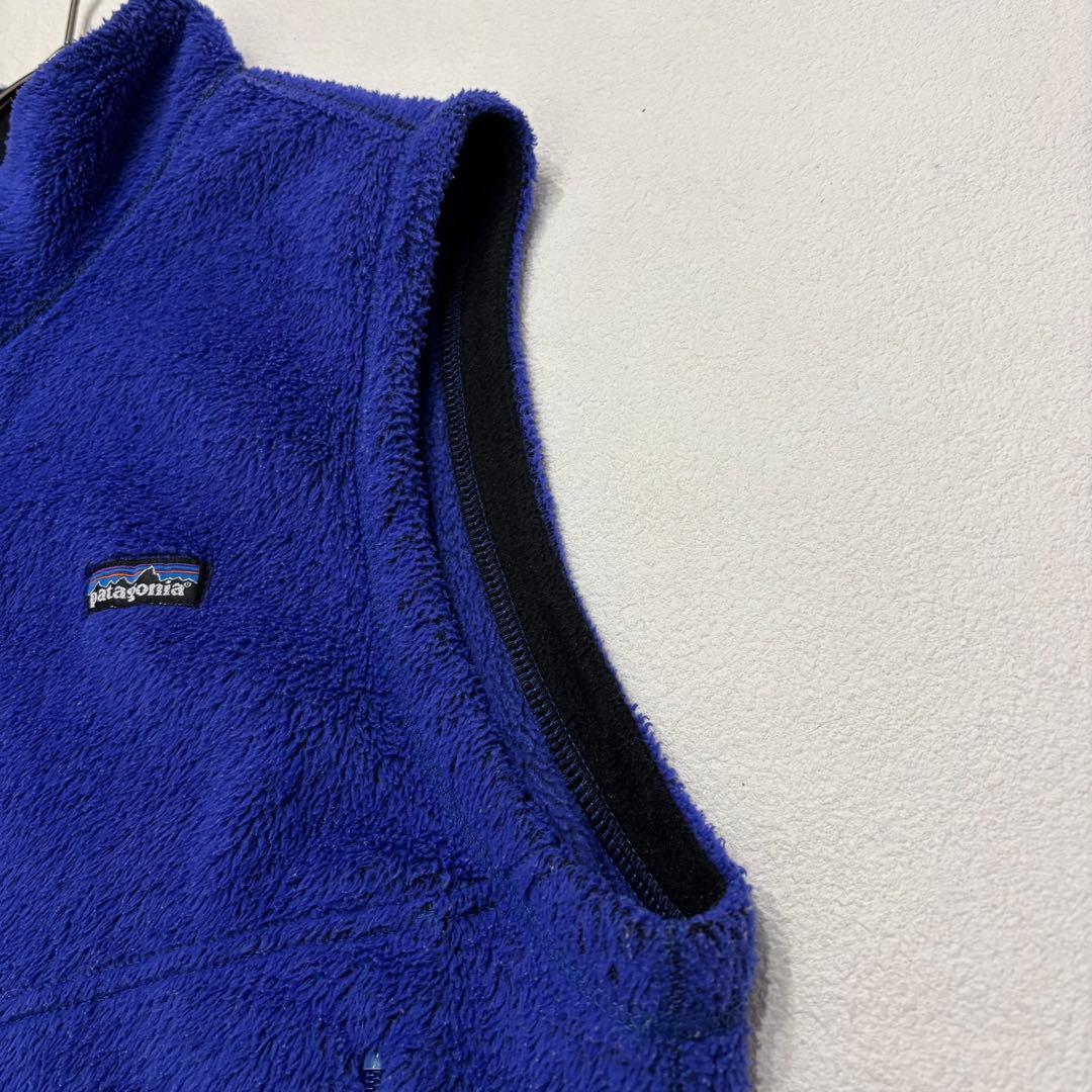 Patagonia アメリカ製 00s レギュレーター フリースベスト　ブルー