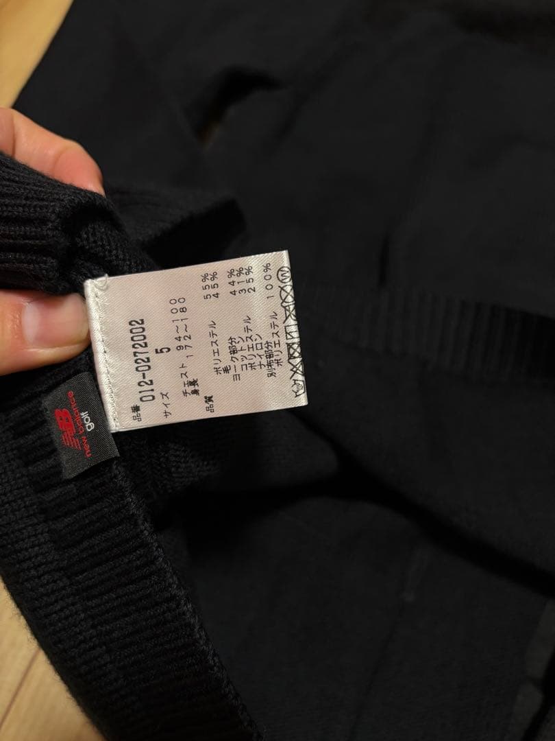 ニューバランスゴルフ ニット カーディガン