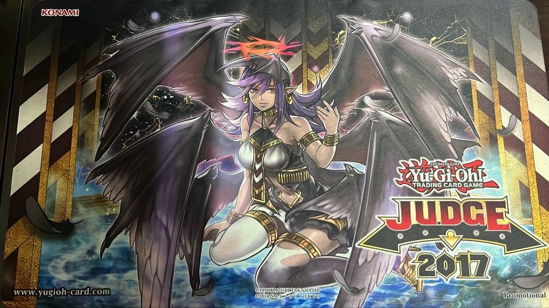【遊戯王】堕天使イシュタム　judge2017 プレイマット