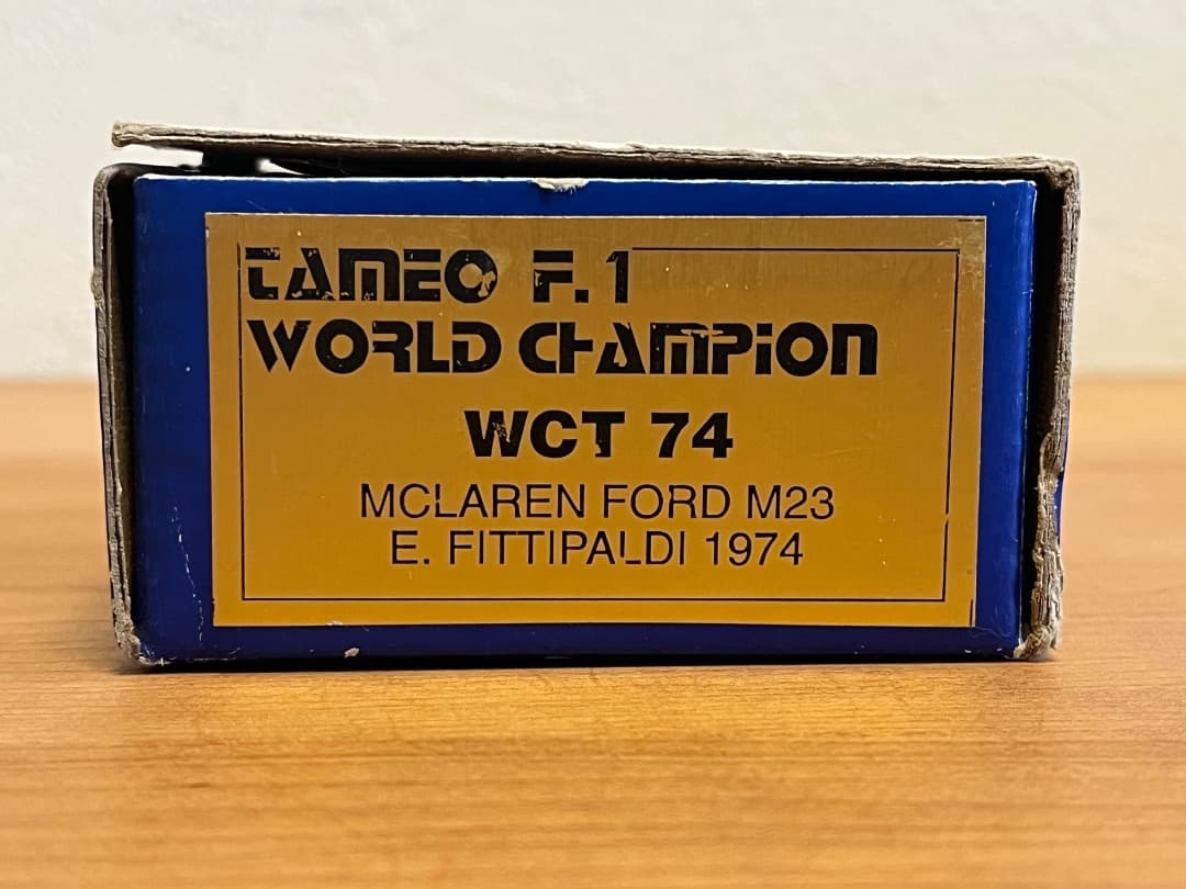 タメオTAMEO 1/43キットWCT74 MCLAREN M23 1974