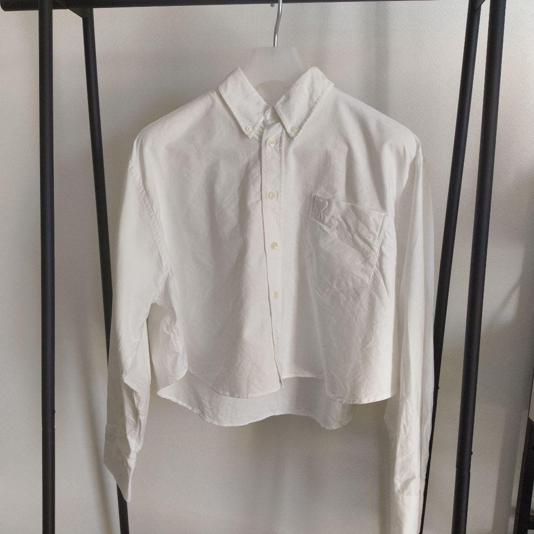 AMI PARIS クロップドシャツ