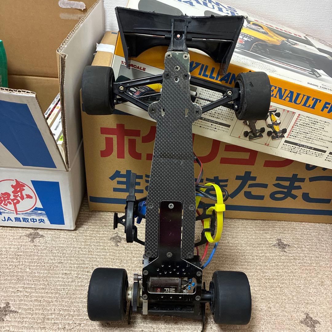 【当時物】京商1/10 ウィリアムズ・ルノー FW14 ラジコンカー　ロータス