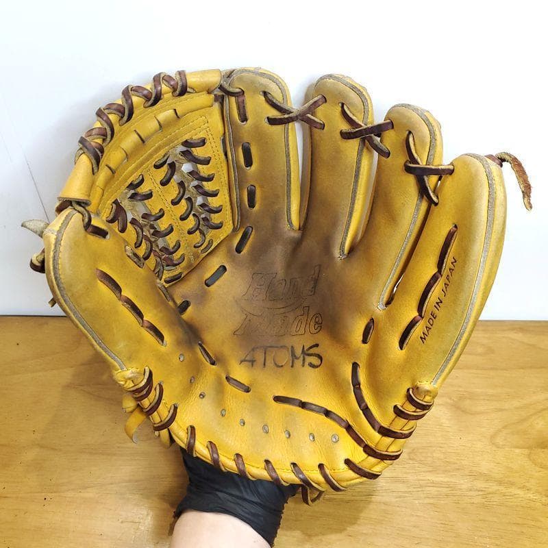 アトムズ ATOMS 日本製 ハンドメイド 内野用 硬式グローブ