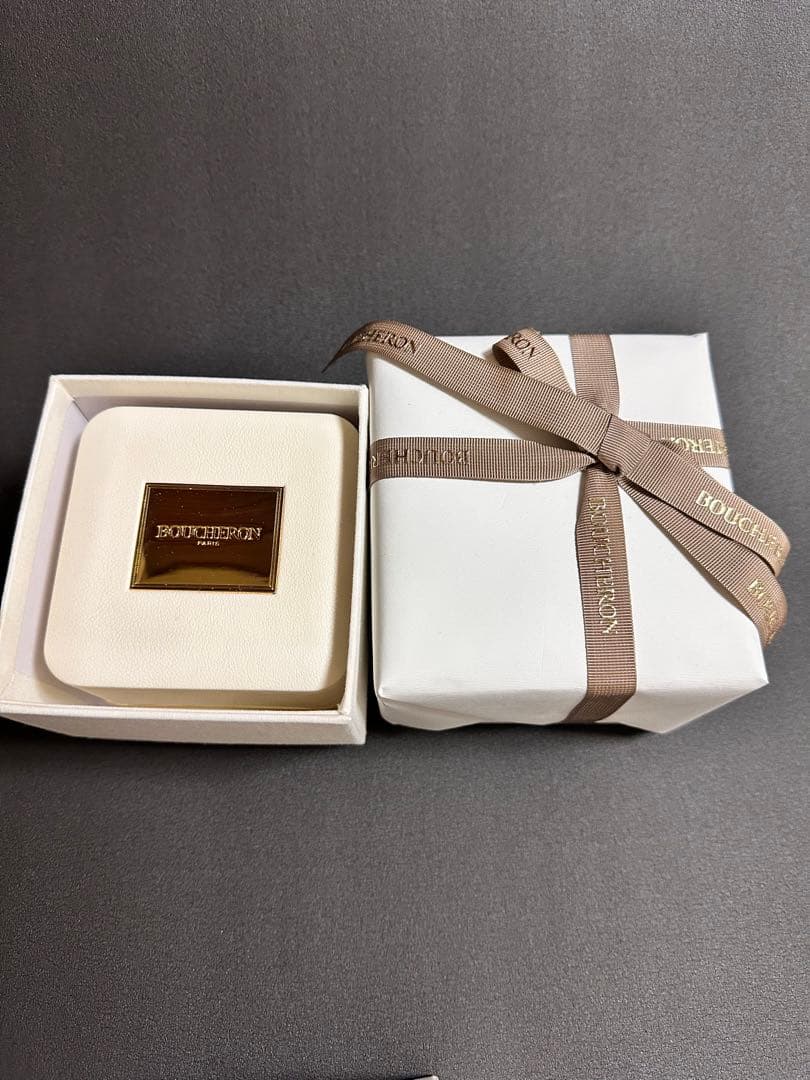 ブシュロン　ジュエリー　ボックス　空箱新品　リング　ネックレス　まとめ2個