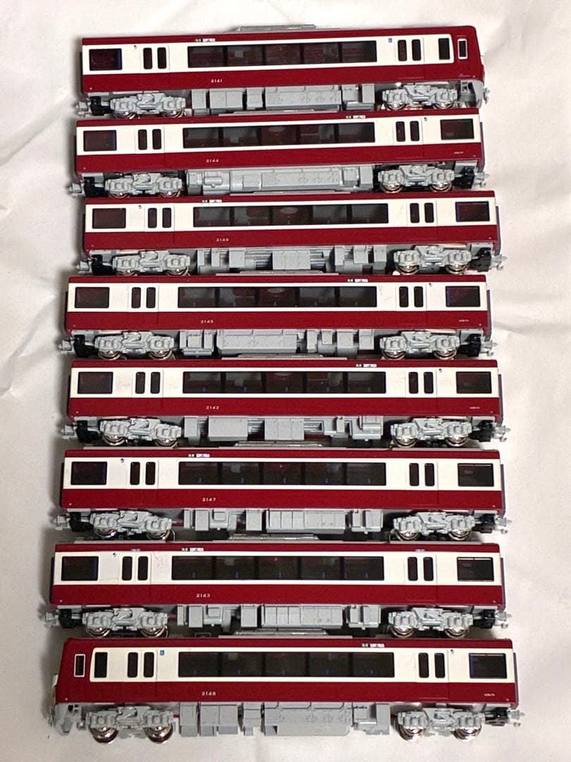 G*r様 京急2100形8両　kato ライト点灯動力動作確認済