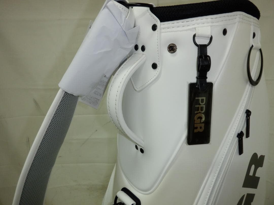 未使用★PRGR★プロギア★9.0型★軽量★ベーシック★スタッフ(WH)