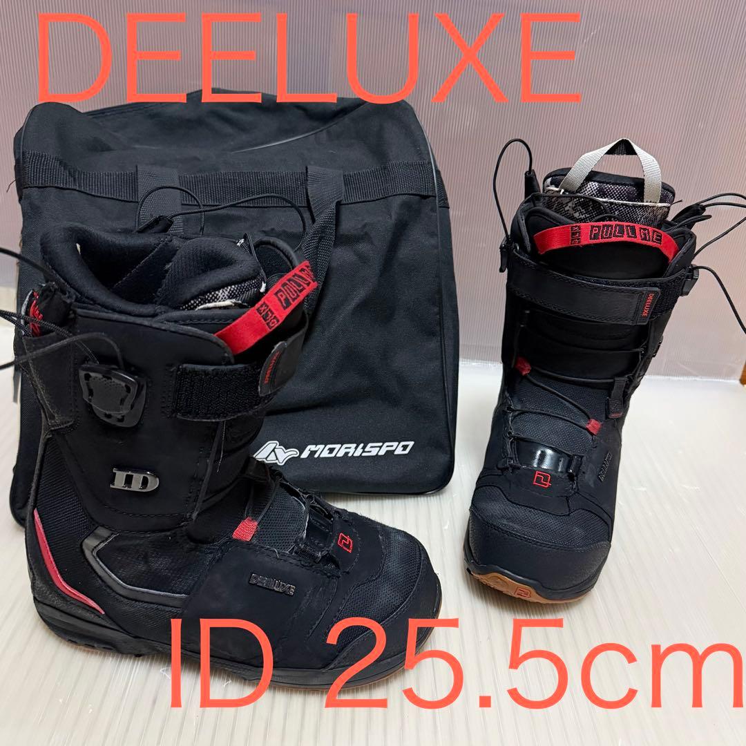 送料無料　ディーラックス　スノーボードブーツ ID 25.5cm ケース付き