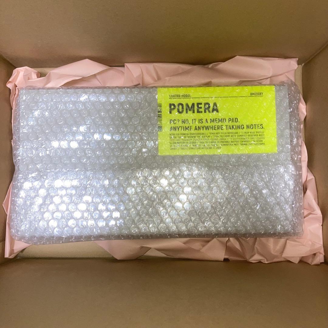 ポメラ DM250XY Crystal Neon Yellow 限定