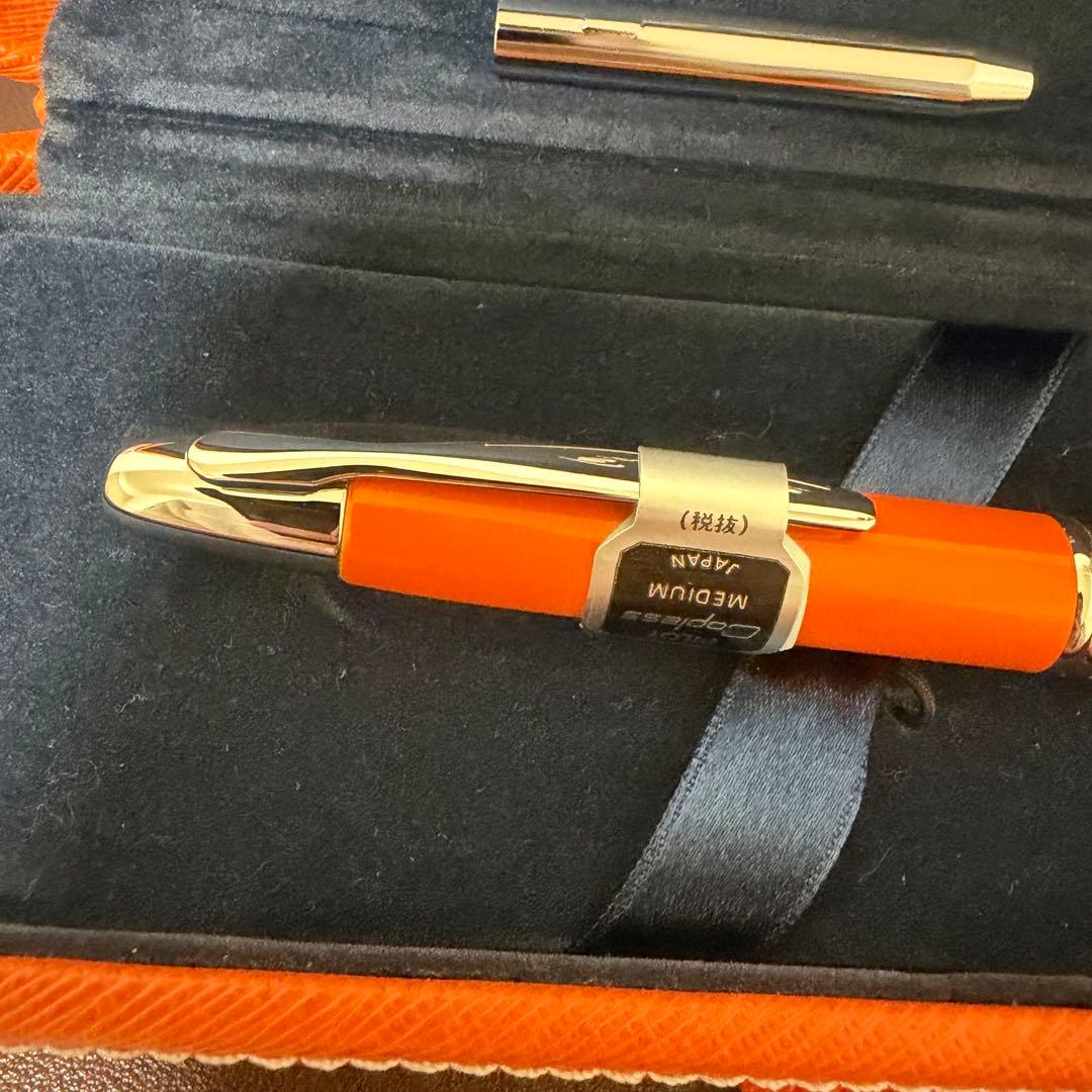 パイロット キャップレス 2007限定 オレンジ 万年筆