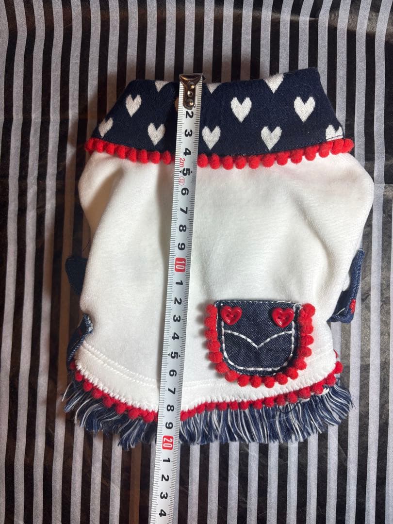 41◆OROKU 06 犬　お洋服　バレンタイン