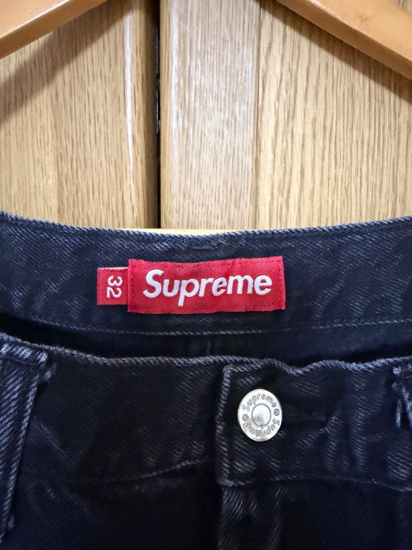 Supreme - Baggy Jean black 最終値下げ
