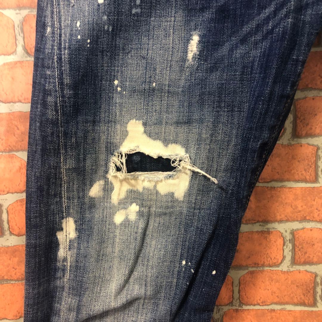 日本限定DSQUARED2チロマニア　 SEXY TWIST ブルー青44