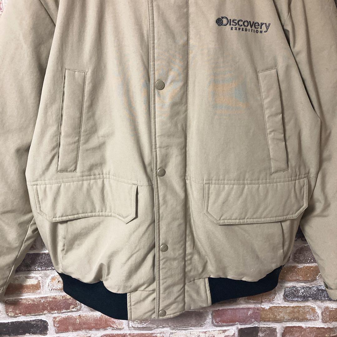 《希少》ディスカバリー　discovery ダウンジャケット　ファー付き　XL