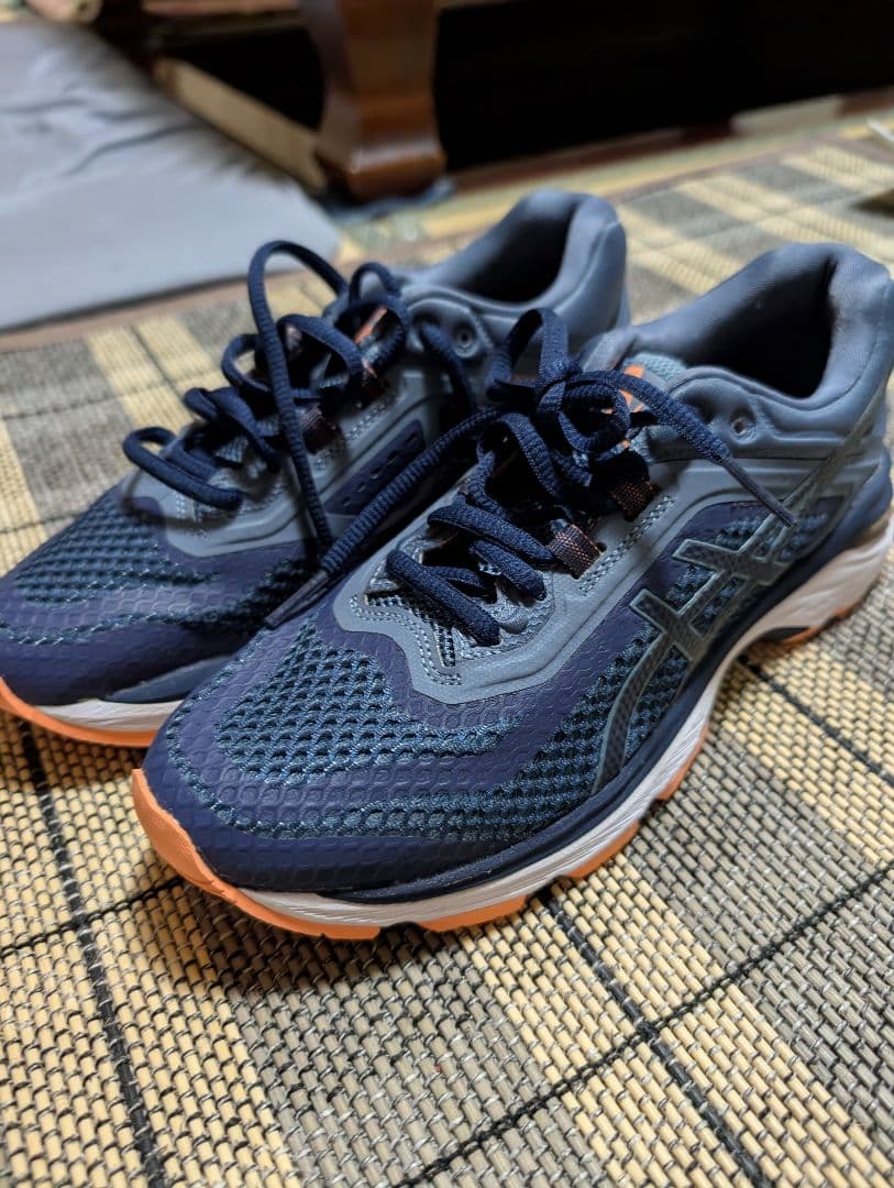 ASICS GT-2000 ネイビー／オレンジ 23.5センチ