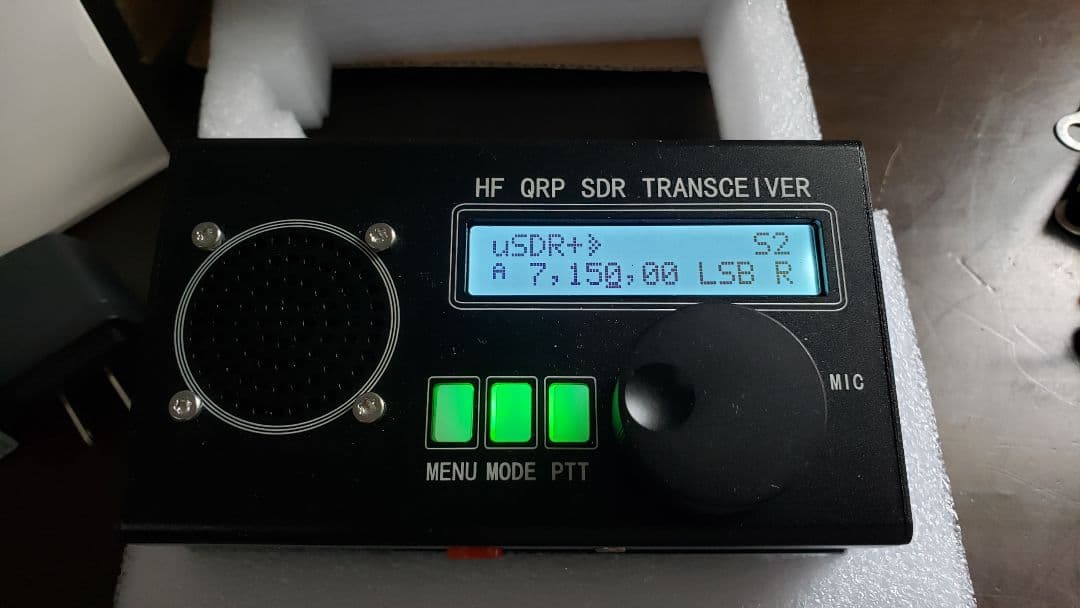 トランシーバー HF SDR QRP TRANSCEIVER