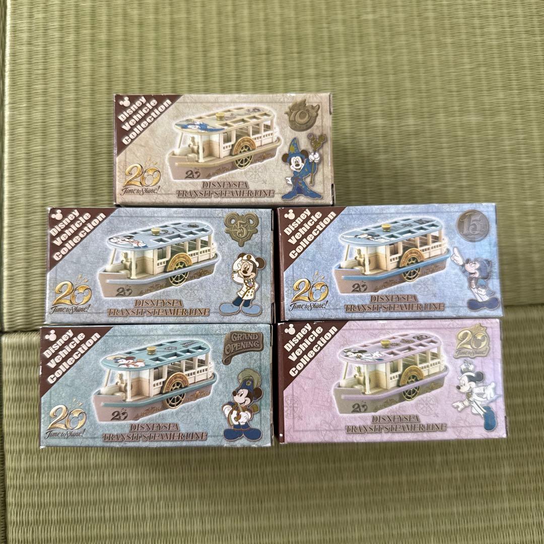 東京ディズニーシー 20周年 トミカ ミニカーセット