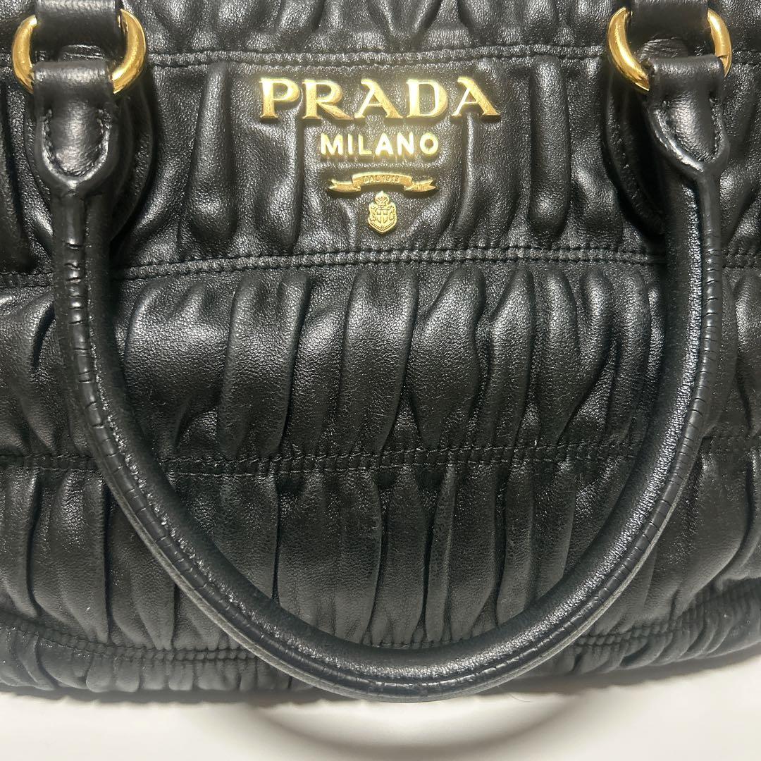 Prada ギャザーバッグ　1ba172