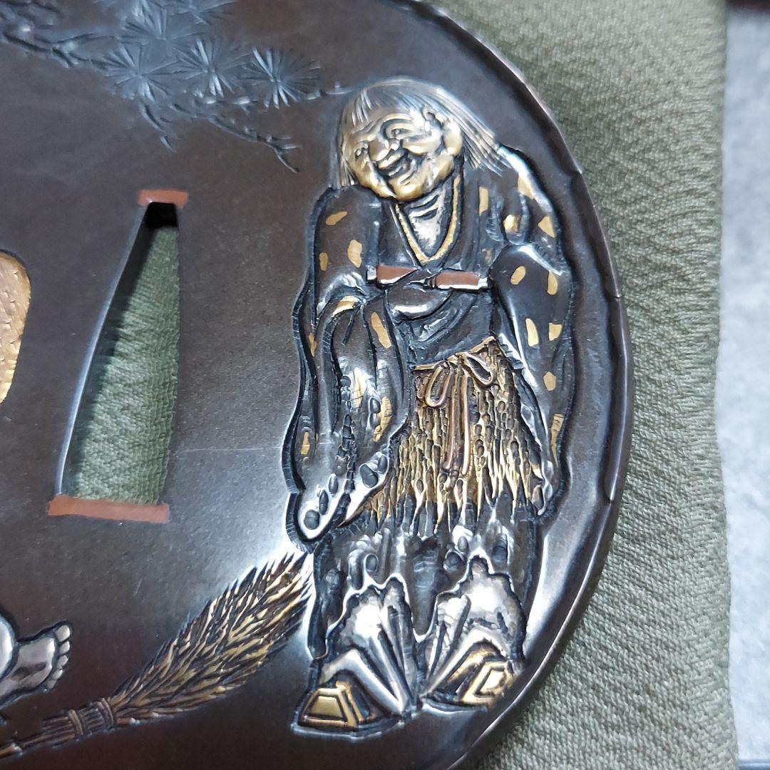 鍔　日本刀　小道具