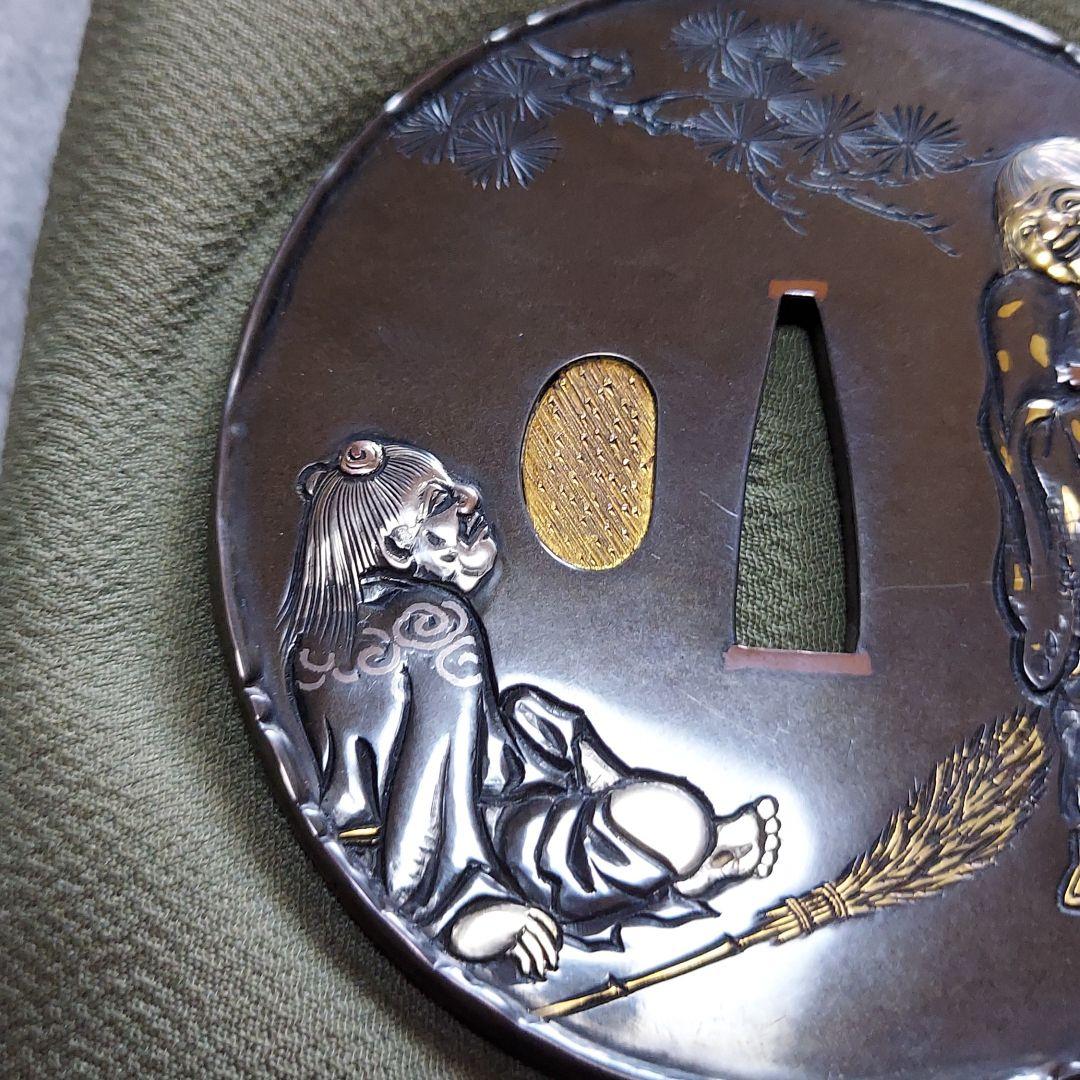 鍔　日本刀　小道具