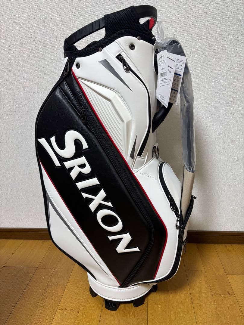 Srixon キャディバッグ ホワイト/ブラック