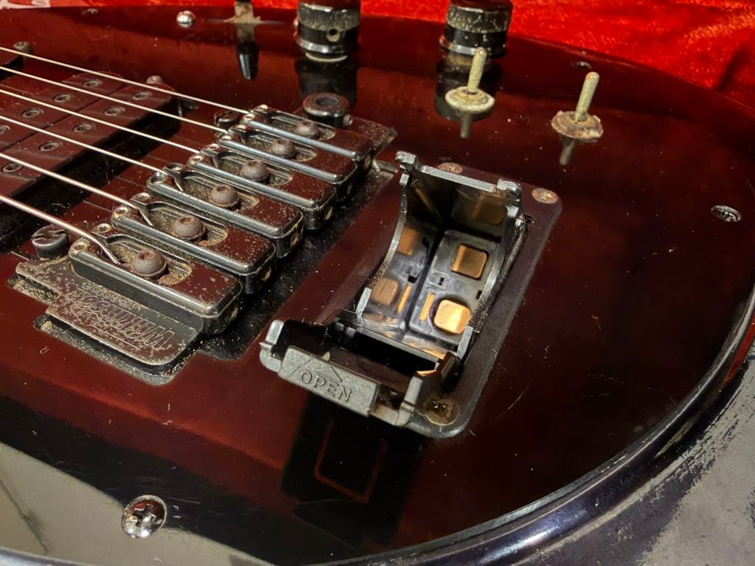 ギター Tokai Talbo pratinum black wilkinson