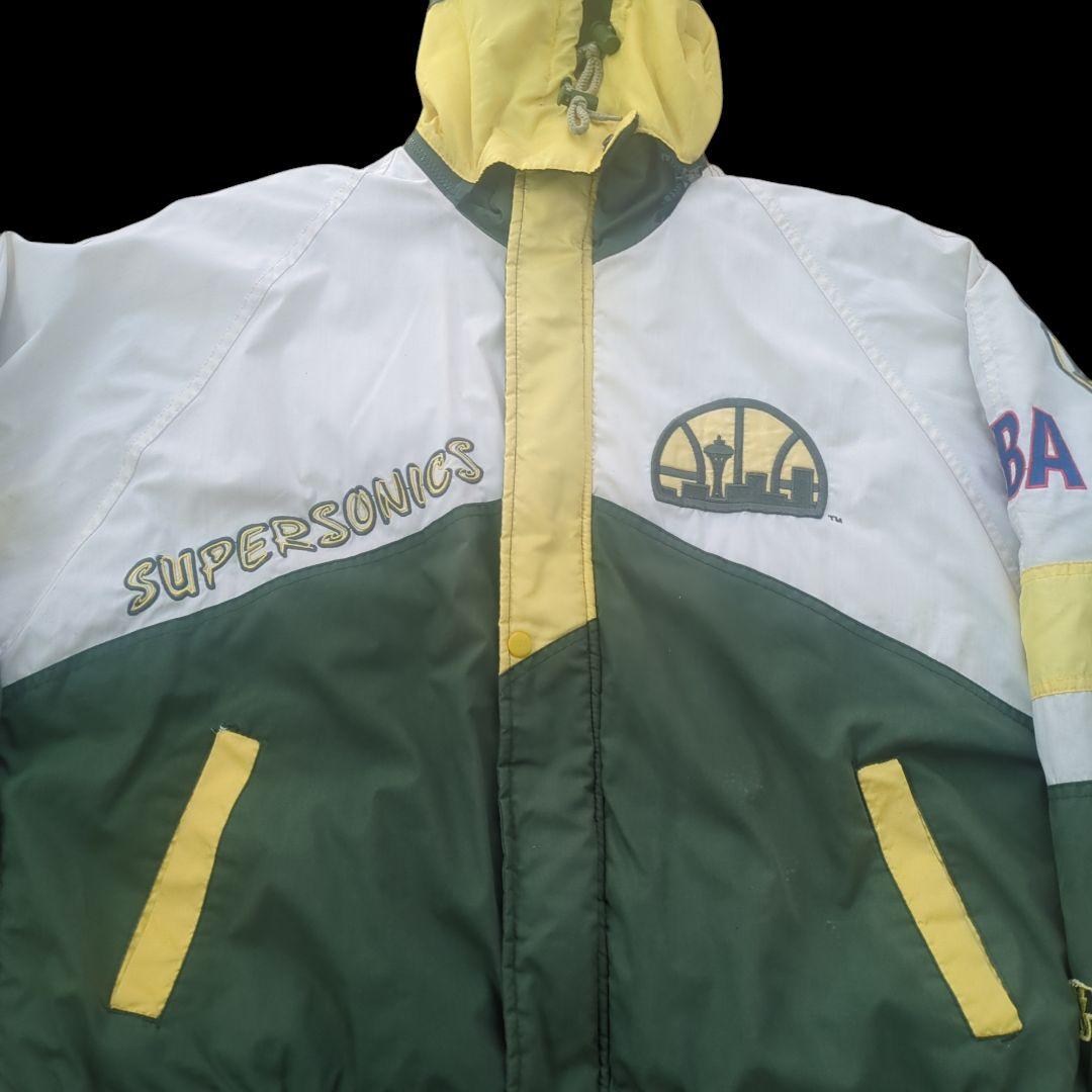 ユ*キ様 【希少】 NBA プロプレイヤー シアトルスーパー・ソニックス 中綿J