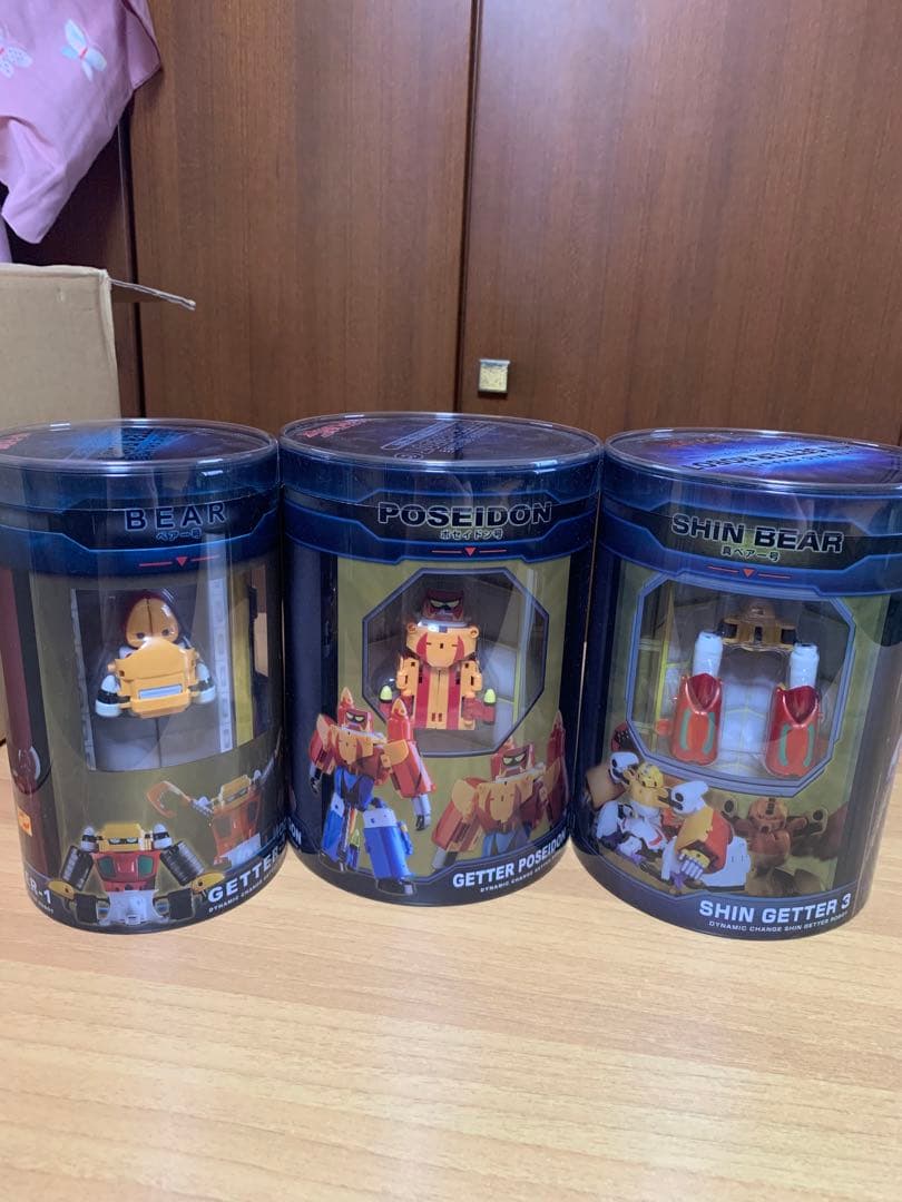 ダイナミックチェンジゲッターロボ/ゲッターロボＧ/真ゲッターロボ3種セット
