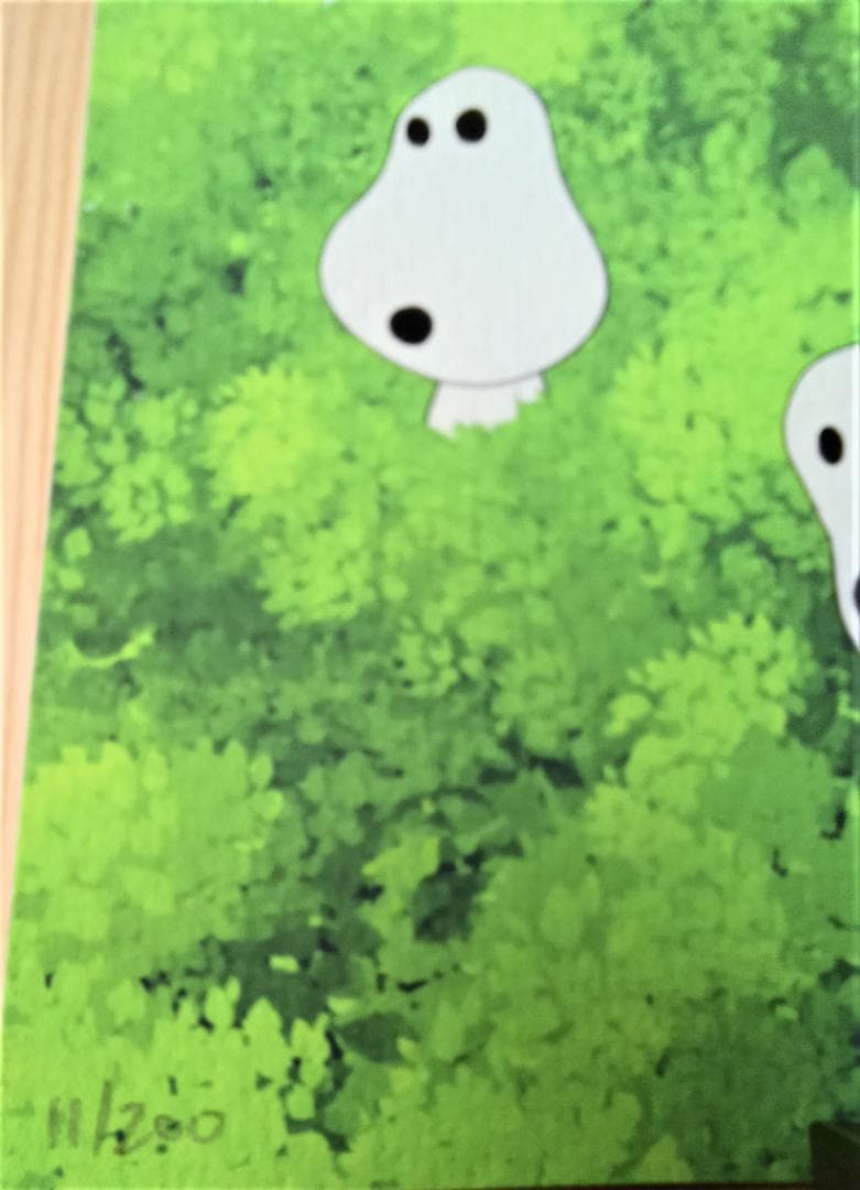 もののけ姫 スタジオ・ジブリ 200枚限定 アーティストプリント 　サン