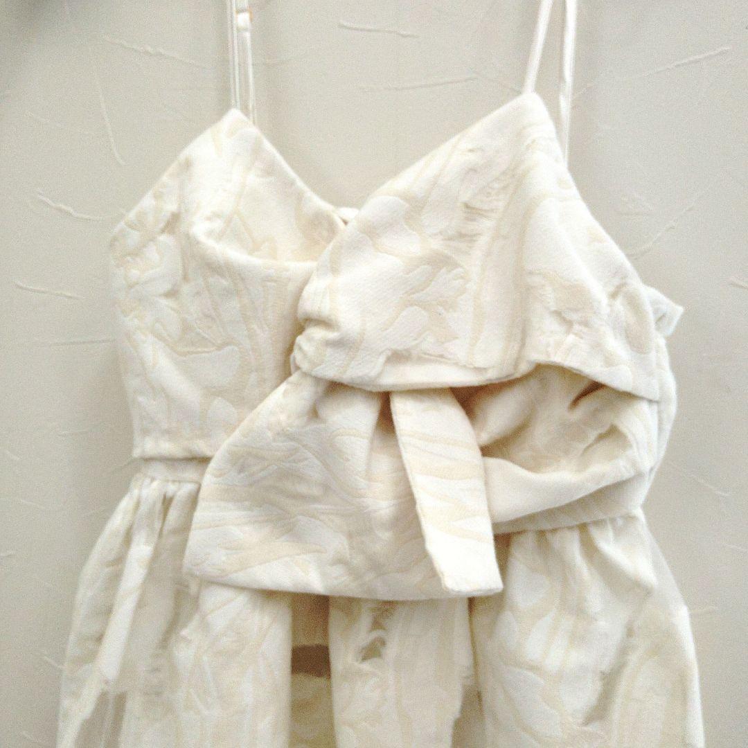 Acka jacquard peplum bustier　ビスチェ　キャミソール