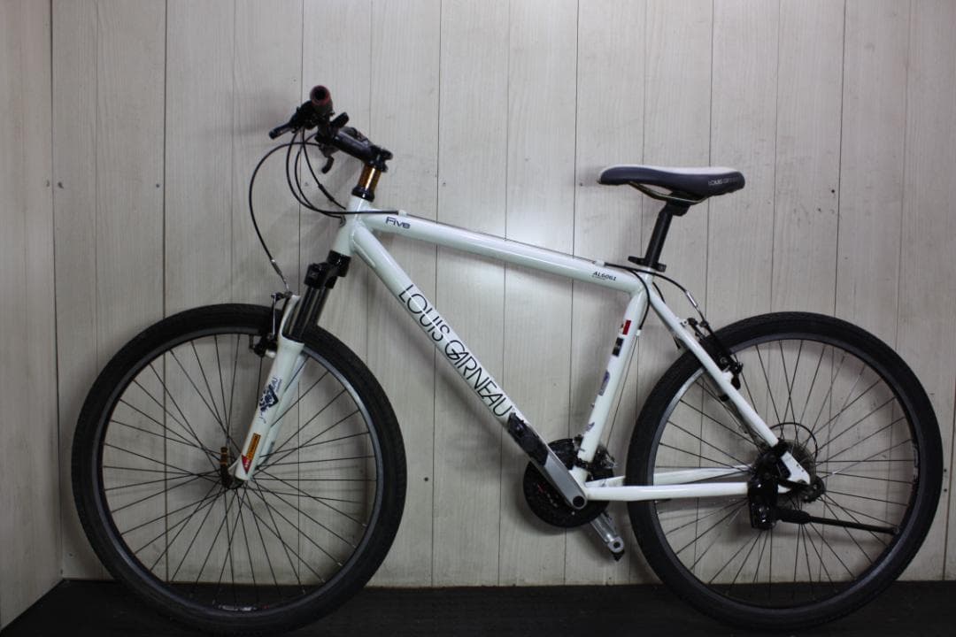 ルイガノLGS-FIVE 26型 アルミ 24速 470mm MTB　WHITE