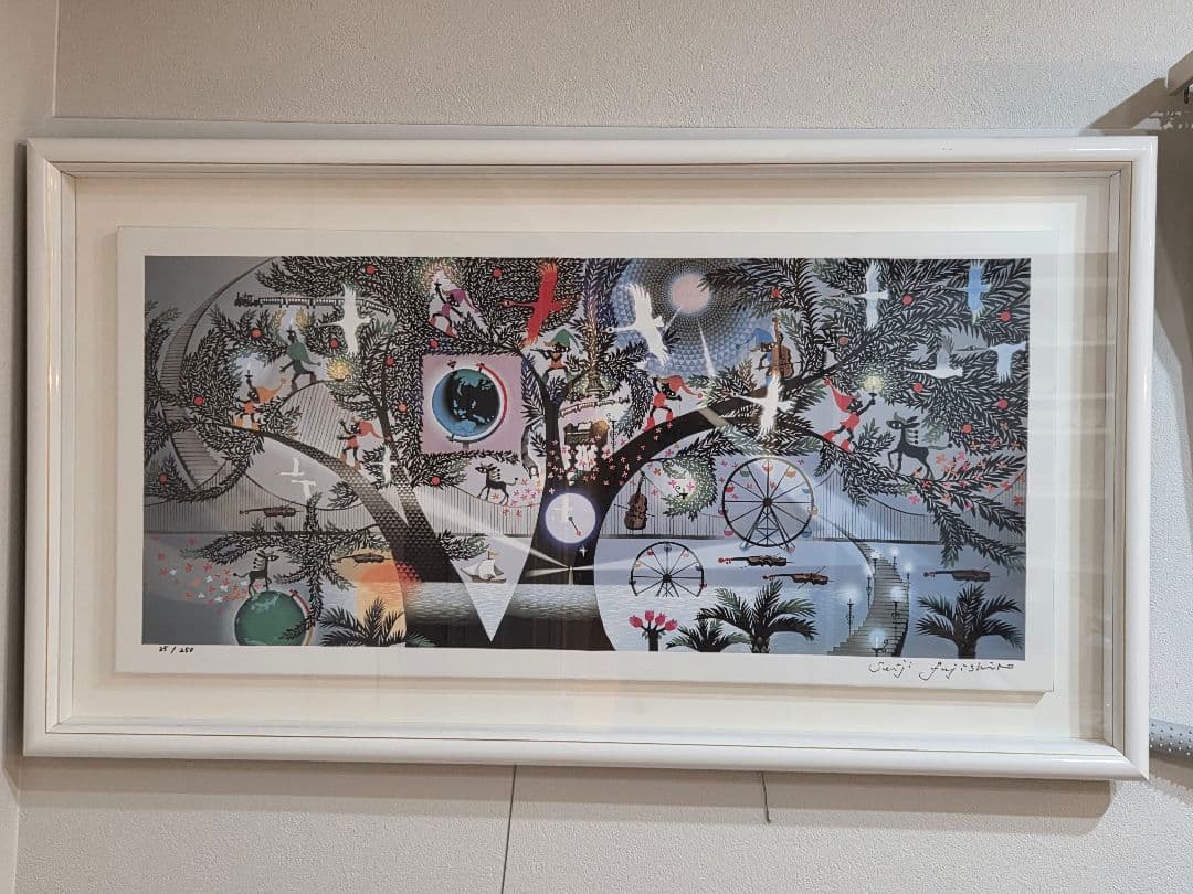 p*e様 藤城清治　地球讃歌　ジクレー35/250