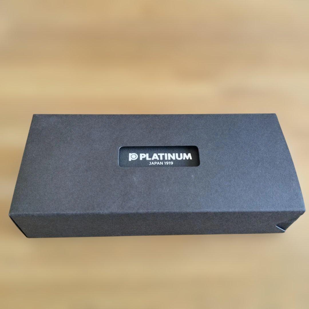PLATINUM 万年筆 ブラック