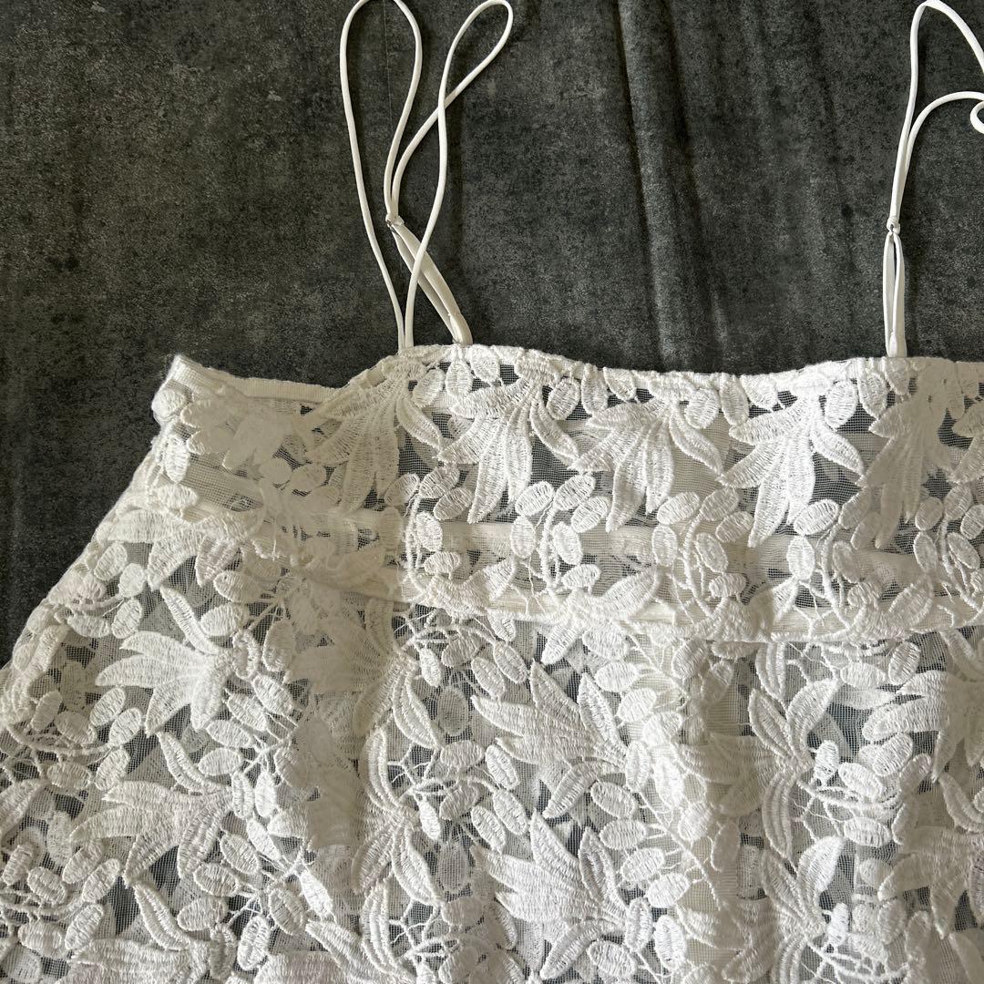 美品　IENA イエナ　レースショートキャミソール　24ss