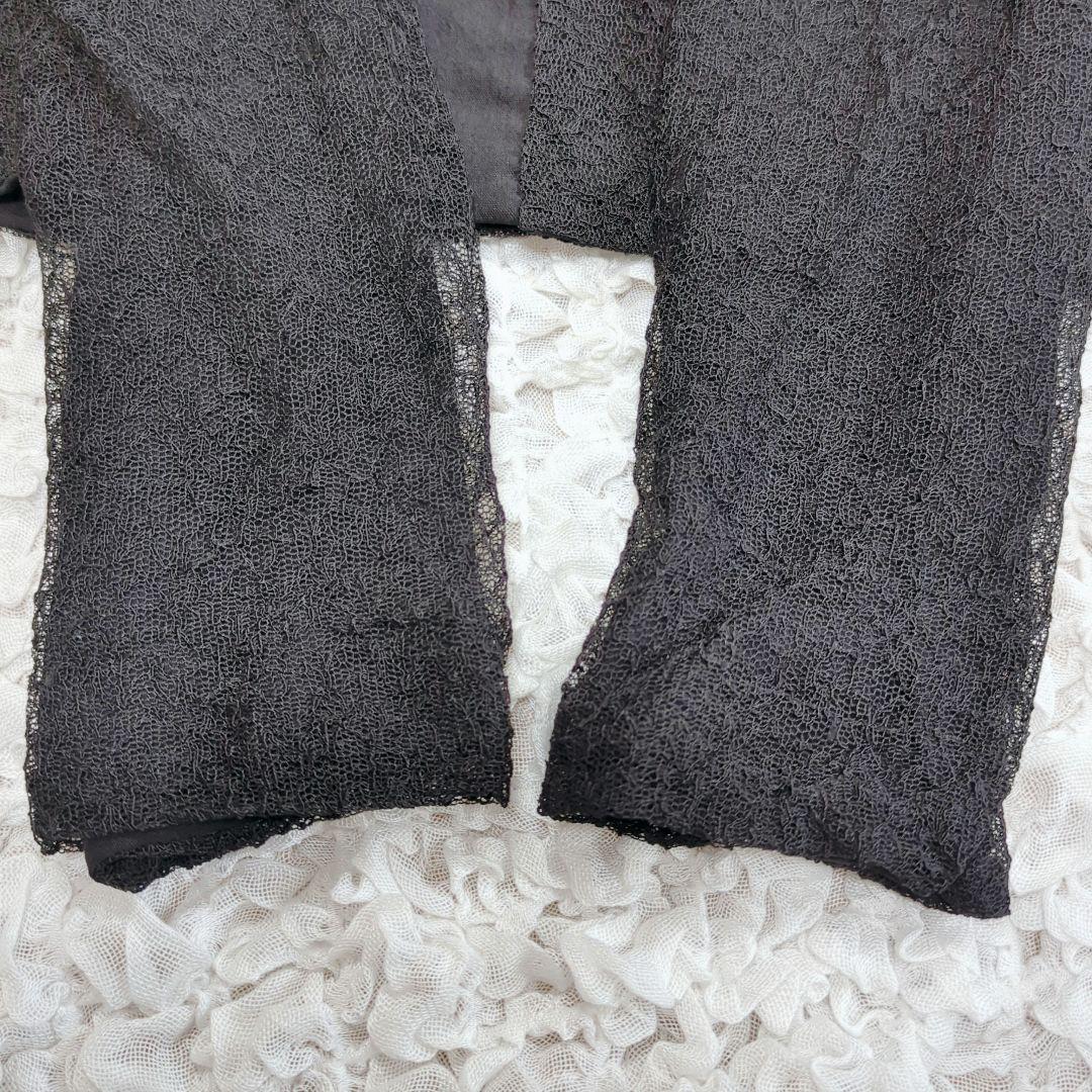 robe de chamble レース切替 チャイナボタン ジャケット 1996