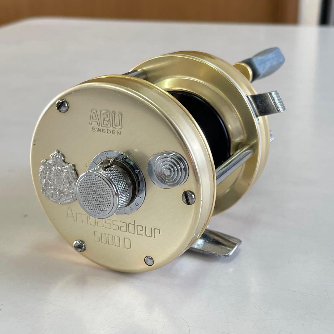 74年 ABU AMBASSADEUR 5000D シャンパン #741100