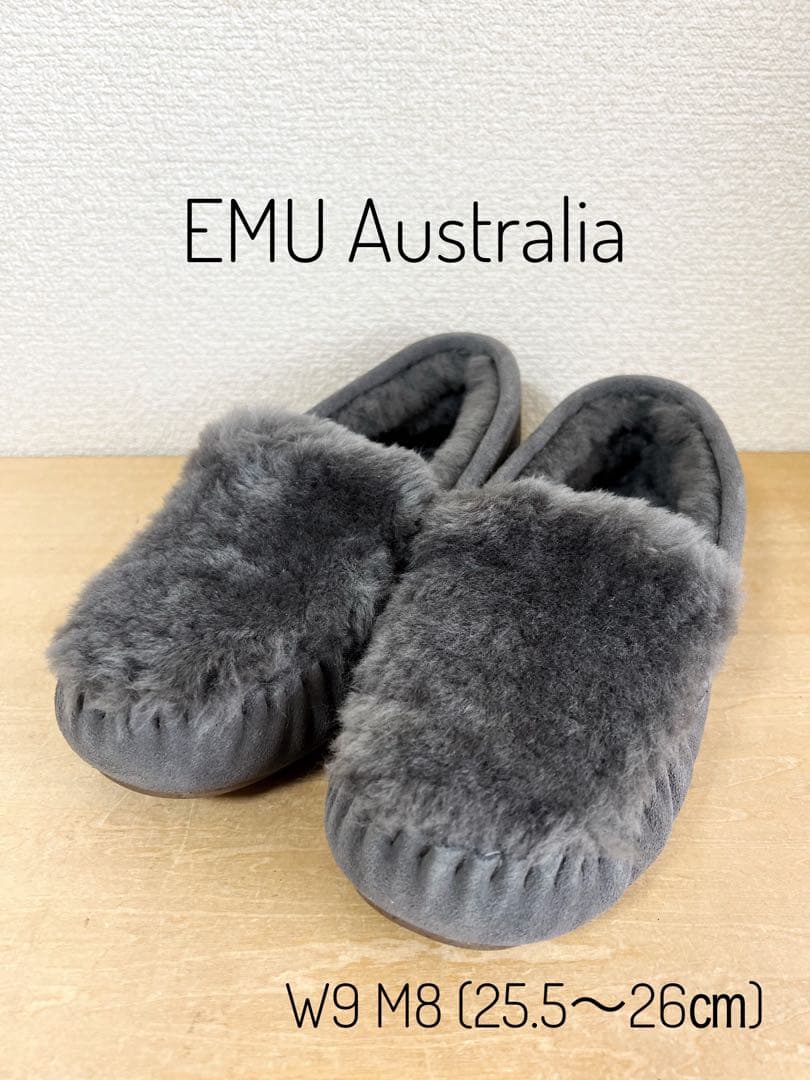 EMU Australia ムートン モカシン ケアンズ W9 M8 / 26㎝