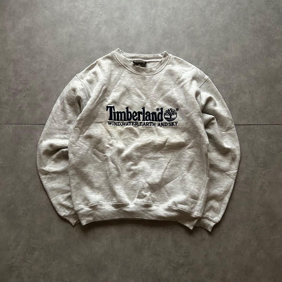 トップス archive timberland sweat y2k gray