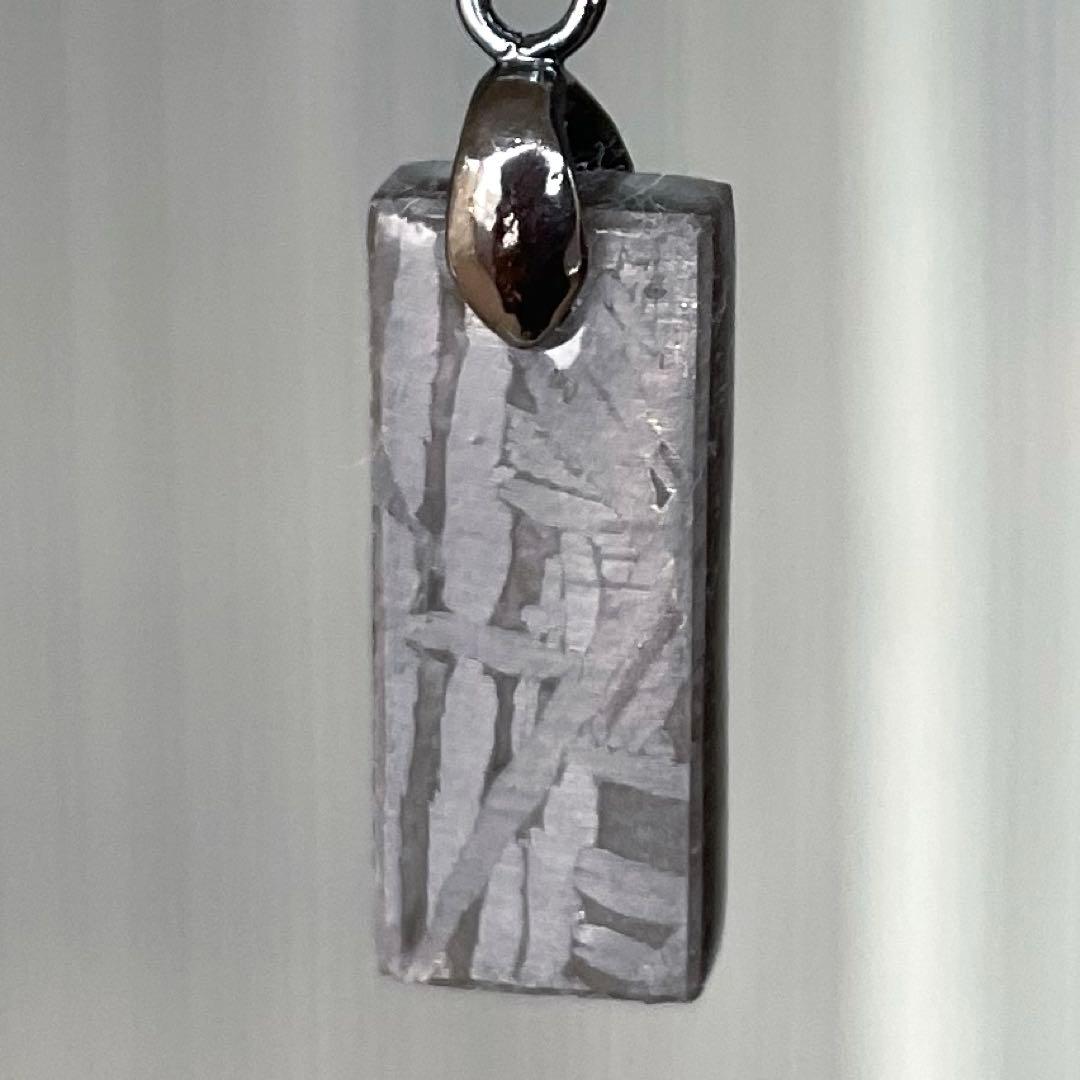 ムオニオナルスタ隕石 ペンダント ウィドマンシュテッテン模様 コーティング済