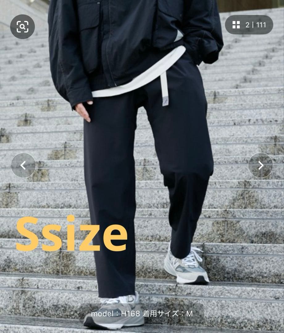 GRAMICCI エブリデイ　ナイロンパンツ　S