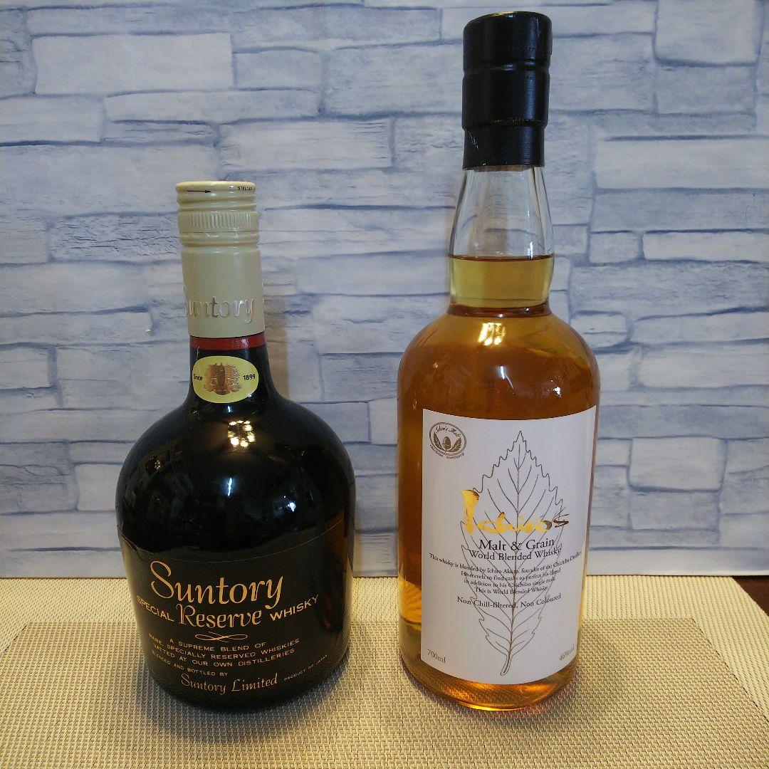★ 「イチローズモルト&グレーン」&サントリーリザーブ特級2本セット