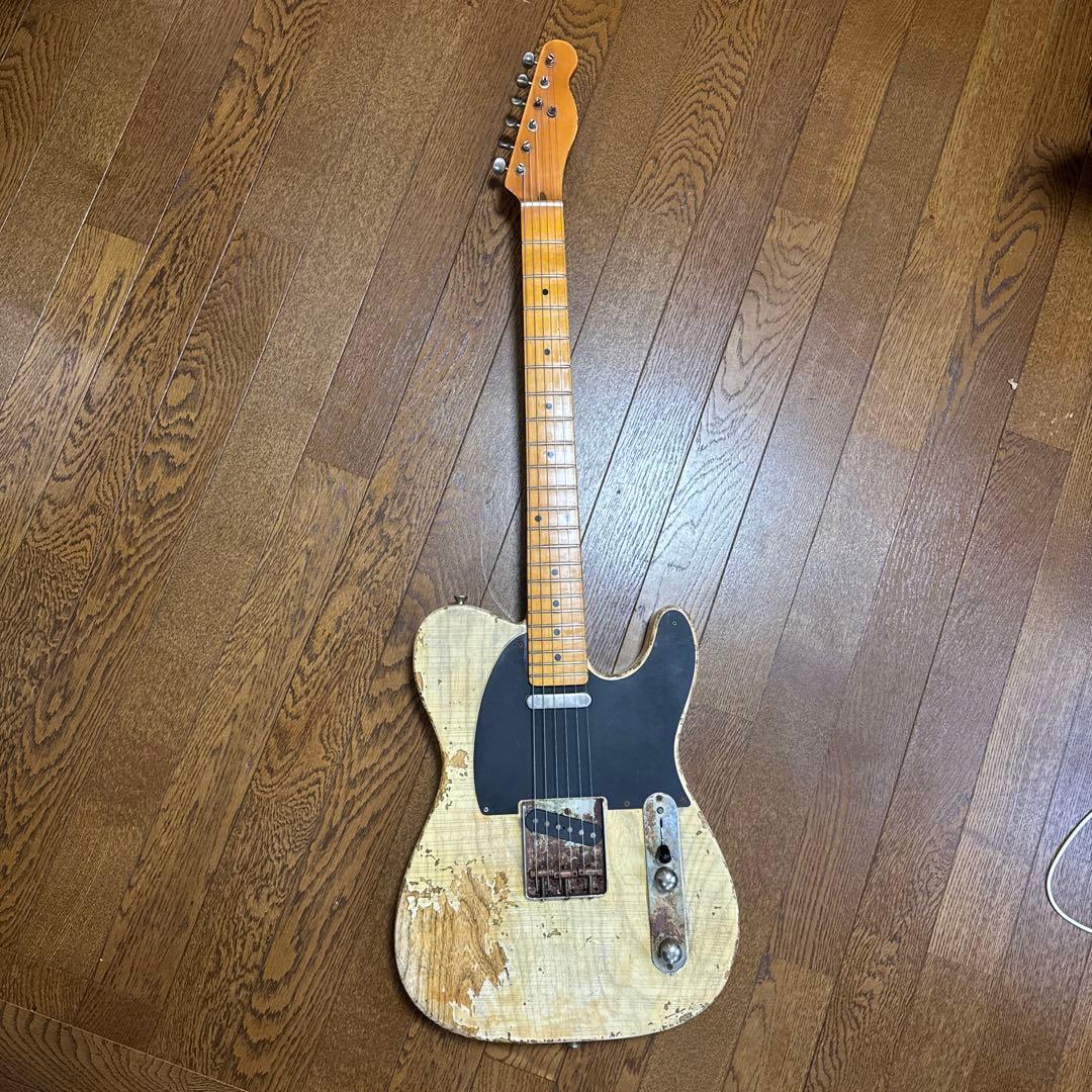 オールラッカー レリック　Edwards by ESP テレキャスタータイプ