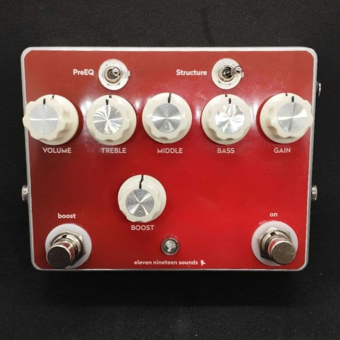 【ハンドメイドエフェクター】BOGNER EcstasyRed風ディストーション