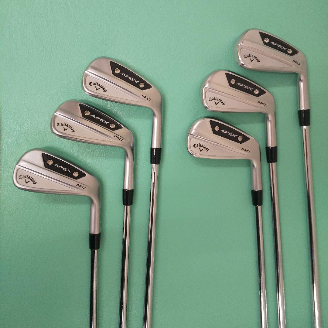 callaway apex pro 5〜PW project x 6.0