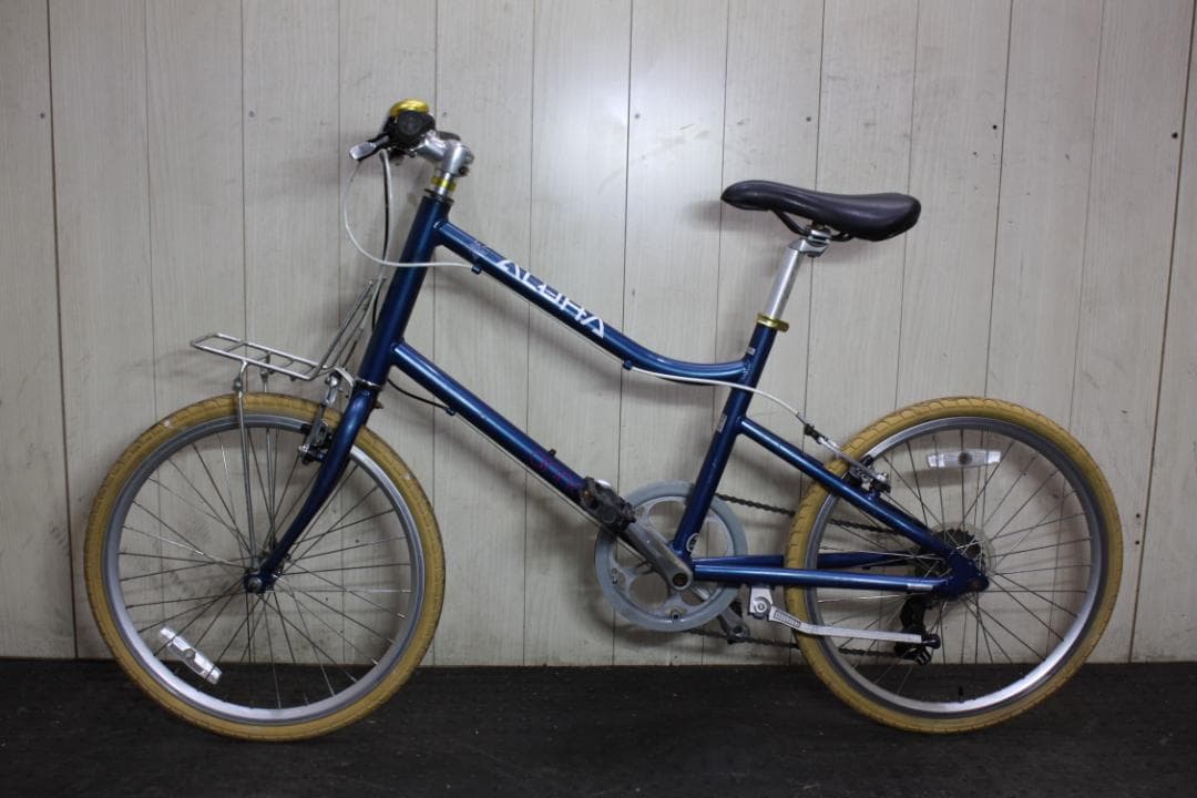 ANNAアンナ クリーム 20インチ 7速 アルミ380mm 青minivelo