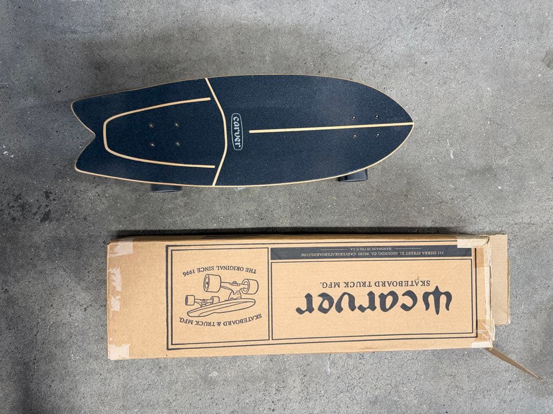 ショートボード練習に　美品　カーバー　アルメリック　29.25インチ