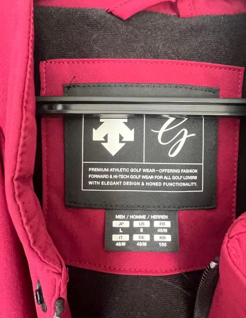 美品 DESCENTE デサントゴルフ 中綿ベスト L